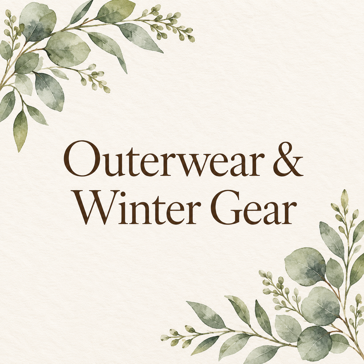 Outdoor & Winter Gear