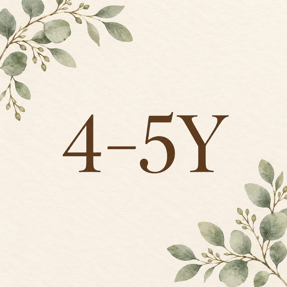 4-5Y