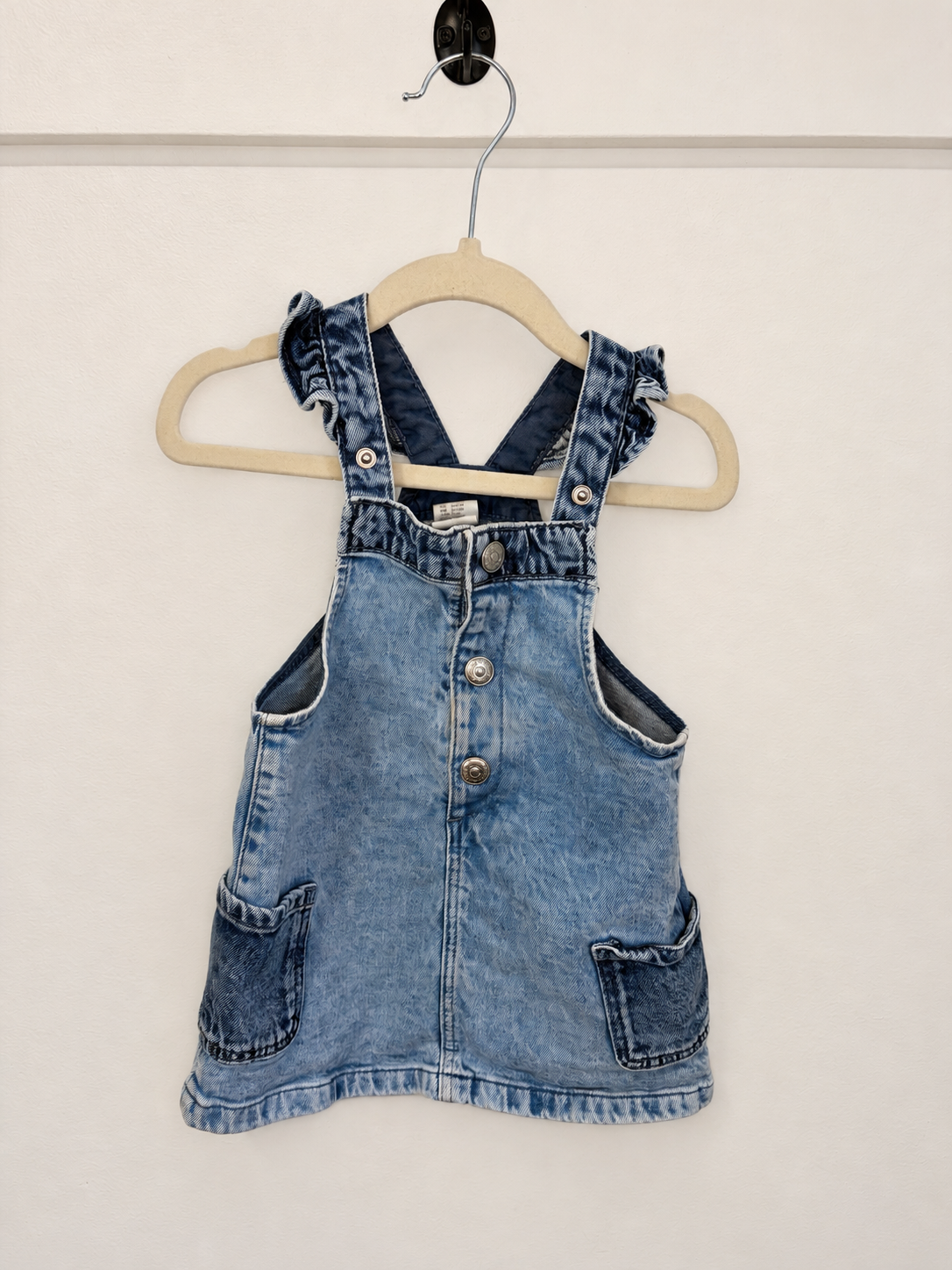 Denim Overall Dress