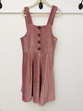 Corduroy Pinafore Dress
