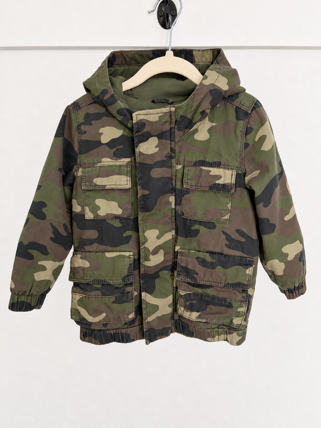 Camouflage Hooded Jacket